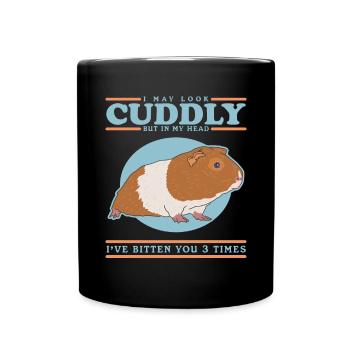 Guinea Pig Guinea Pig Gift - Full Colour Mug - black - Front
