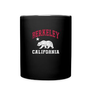 Berkeley Californie États-Unis Amérique Cadeau de Noël - Mug uni - noir - Devant
