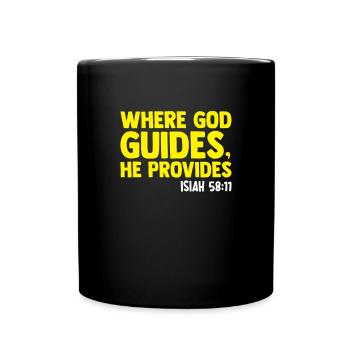 Christianisme Chrétiens Foi Églises Christ Bible - Mug uni - noir - Devant