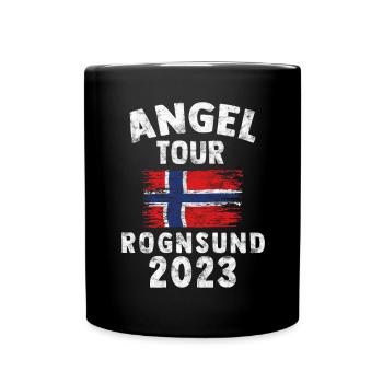 ROGNSUND 2023 Angel Tour Norway Customizable - Full Colour Mug - black - Front