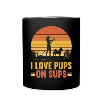 SUP Paddle Board Paddleboard - Mug uni - noir - Devant