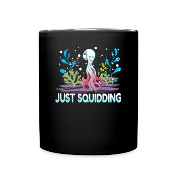 Octopus Octopus Sea Tentacle Octopus Octopus Octopus - Full Colour Mug - black - Front