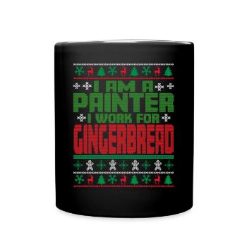 Peintre Noël Dicton - Mug uni - noir - Devant