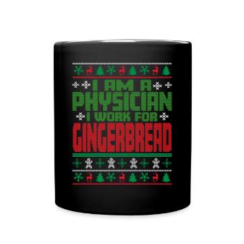 Docteur Noël Dicton - Mug uni - noir - Devant