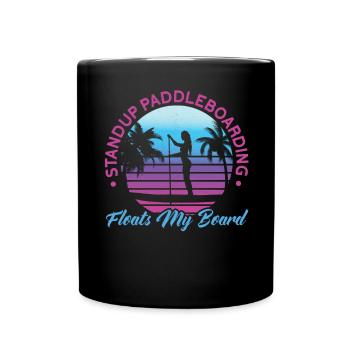 SUP Paddle Board Paddleboard - Mug uni - noir - Devant