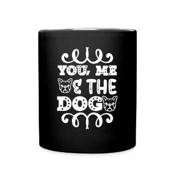 You I the dogs - Full Colour Mug - black - Front