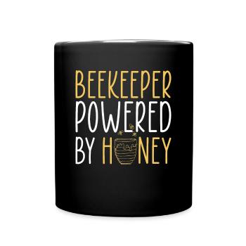 Chemise Beekeeper Powered By Honey - Mug uni - noir - Devant