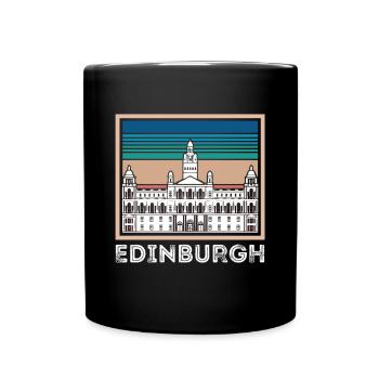 Ecosse Souvenir Ecosse Edimbourg Touristes - Mug uni - noir - Devant