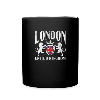 Londres - Mug uni - noir - Devant