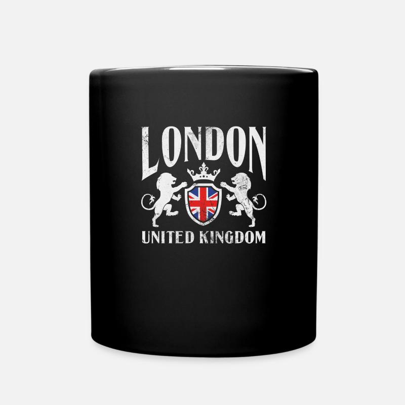 London - Full Colour Mug - black