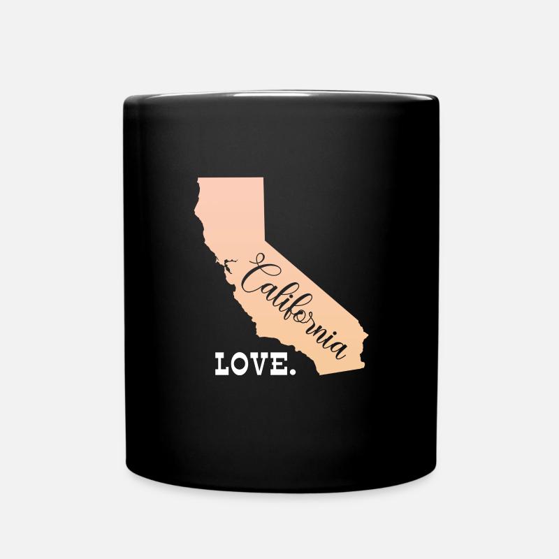 Californie - Mug uni - noir