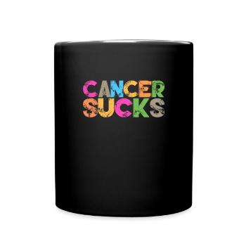 Krebs - Tasse einfarbig - Schwarz - Vorne