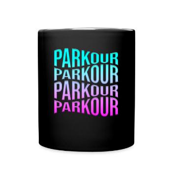 Parkour - Full Colour Mug - black - Front