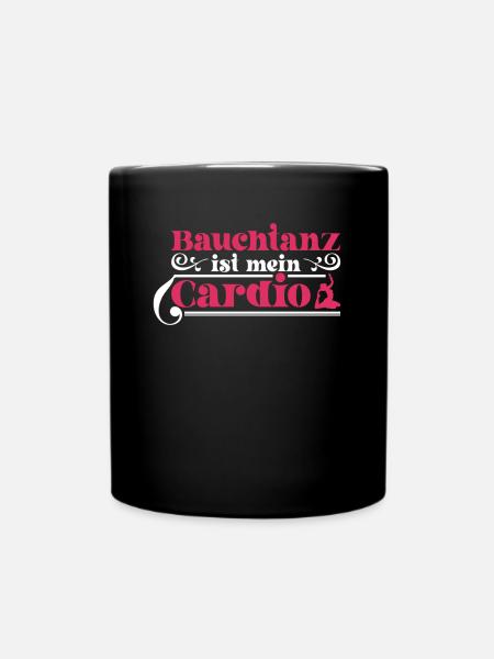 Bauchtanz Ist Mein Cardio - Bauchtänzerin - Tasse einfarbig - Schwarz