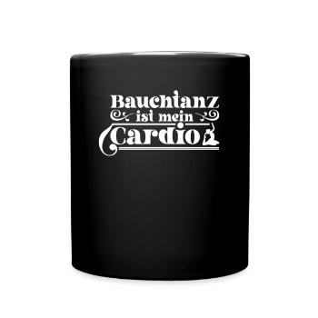 Bauchtanz Ist Mein Cardio - Bauchtänzerin - Tasse einfarbig - Schwarz - Vorne
