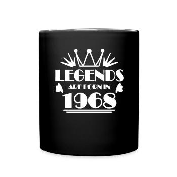 1968 - Born 1968 - Full Colour Mug - black - Front