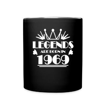 1969 - Born 1969 - Full Colour Mug - black - Front