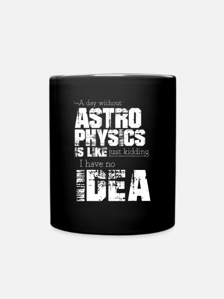 Astrophysique - Mug uni - noir