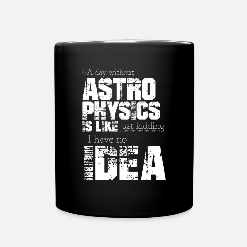Astrophysique - Mug uni - noir