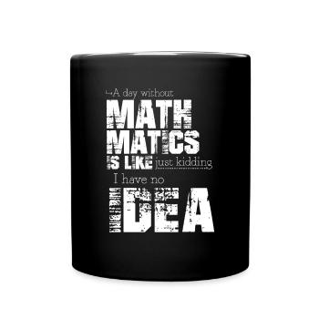 Mathematics - Full Colour Mug - black - Front