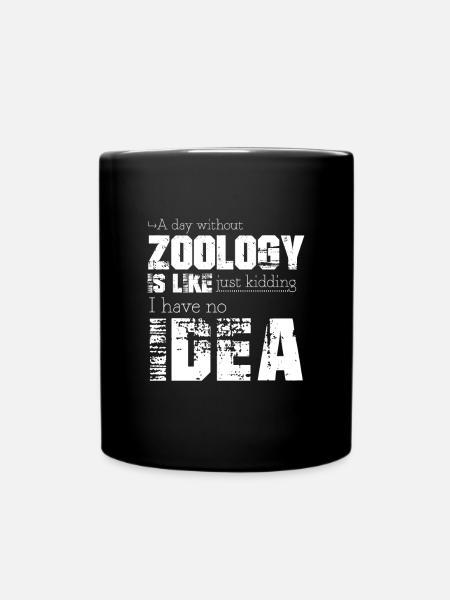 Zoologie - Tasse einfarbig - Schwarz