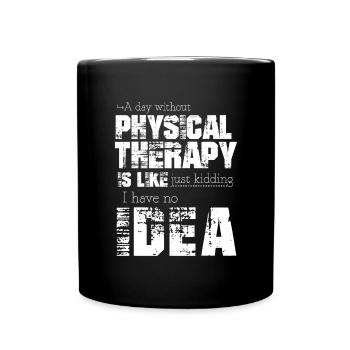 Physical therapy - Full Colour Mug - black - Front