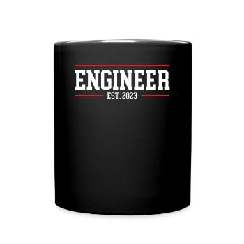 Ingénieur 2023 - Mug uni - noir - Devant