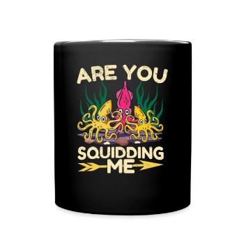 Octopus Octopus Sea Tentacle Octopus Octopus Octopus - Full Colour Mug - black - Front