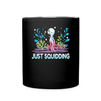 Octopus Octopus Sea Tentacle Octopus Octopus Octopus - Full Colour Mug - black - Front
