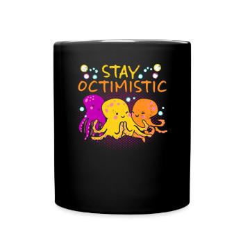 Octopus Octopus Sea Tentacle Octopus Octopus Octopus - Full Colour Mug - black - Front