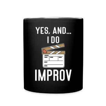 Schauspielerin Drama Broadway Musical Theater - Tasse einfarbig - Schwarz - Vorne
