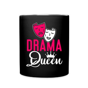 Schauspielerin Drama Broadway Musical Theater - Tasse einfarbig - Schwarz - Vorne