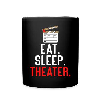 Schauspielerin Drama Broadway Musical Theater - Tasse einfarbig - Schwarz - Vorne