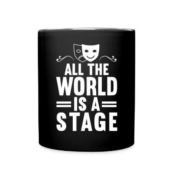 Schauspielerin Drama Broadway Musical Theater - Tasse einfarbig - Schwarz - Vorne