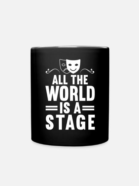Actrice Drame Broadway Musical Theater - Mug uni - noir