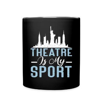 Schauspielerin Drama Broadway Musical Theater - Tasse einfarbig - Schwarz - Vorne