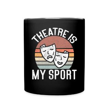 Schauspielerin Drama Broadway Musical Theater - Tasse einfarbig - Schwarz - Vorne