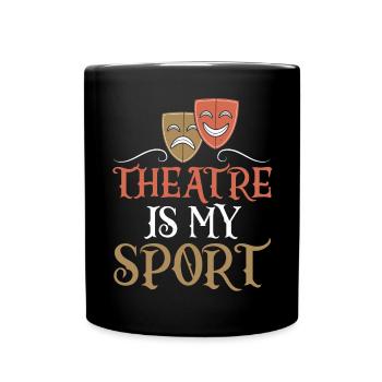Schauspielerin Drama Broadway Musical Theater - Tasse einfarbig - Schwarz - Vorne