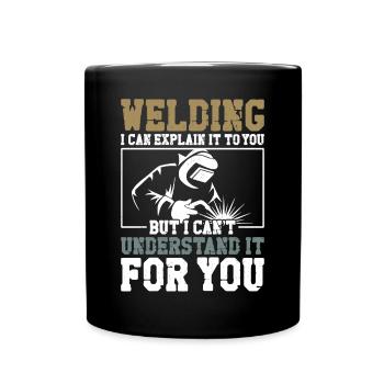 Soudeur Soudage Vintage Soudage I - Mug uni - noir - Devant