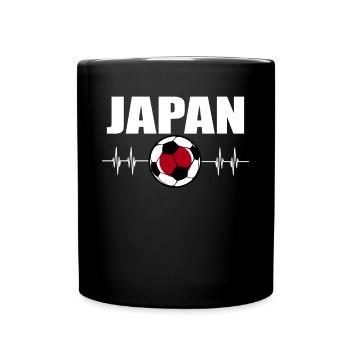 Japan Football - Full Colour Mug - black - Front