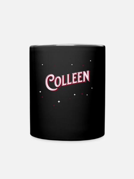 Colleen Namen personalisiert - Tasse einfarbig - Schwarz