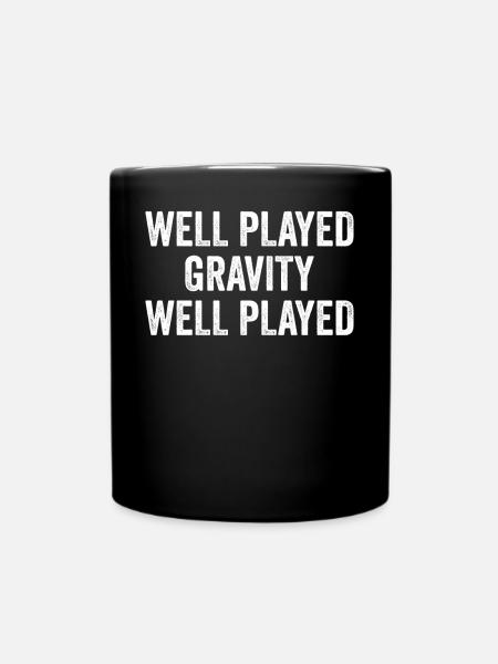 Bras cassé - Mug uni - noir