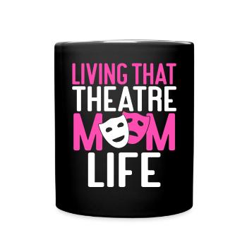 Schauspielerin Drama Broadway Musical Theater - Tasse einfarbig - Schwarz - Vorne