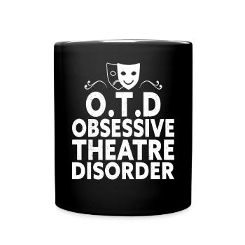 Schauspielerin Drama Broadway Musical Theater - Tasse einfarbig - Schwarz - Vorne