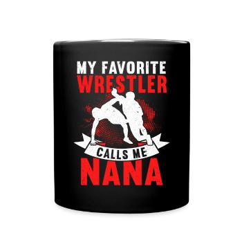 Lutte Lutte Cadeau de lutteur lutteur - Mug uni - noir - Devant