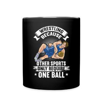 Lutte Lutte Lutteur Lutteur Cadeau de lutteur - Mug uni - noir - Devant