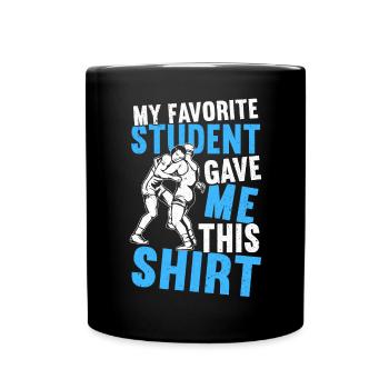 Lutte Lutte Lutteur Lutteur Cadeau de lutteur - Mug uni - noir - Devant