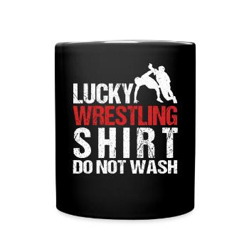 Lutte Lutte Lutteur Lutteur Cadeau de lutteur - Mug uni - noir - Devant