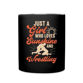 Lutte Lutte Lutteur Lutteur Cadeau de lutteur - Mug uni - noir - Devant