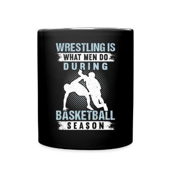 Lutte Lutte Lutteur Lutteur Cadeau de lutteur - Mug uni - noir - Devant